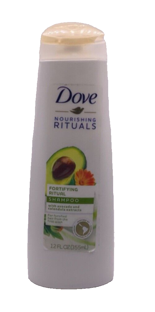 Dove Nourishing Rituals Fortifying Ritual Shampoo Avocado & Calendula / 12 oz