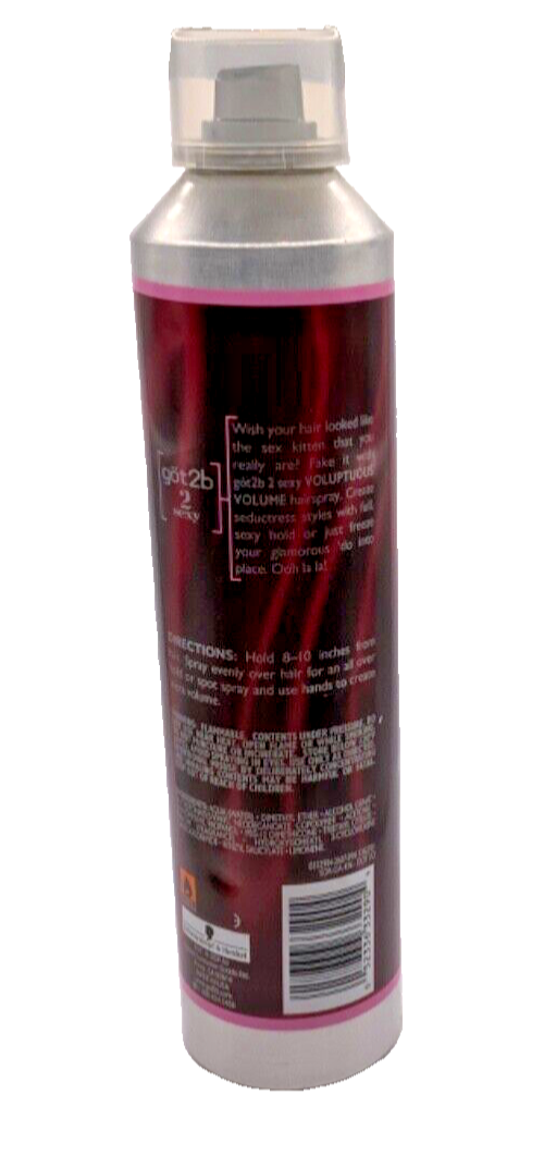 SCHWARZKOPF Got2B 2 Sexy Voluptuous Volume Hairspray 9.1 Oz