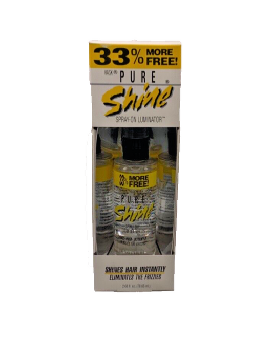 Hask Pure Shine Spray On Luminator - 2.66oz