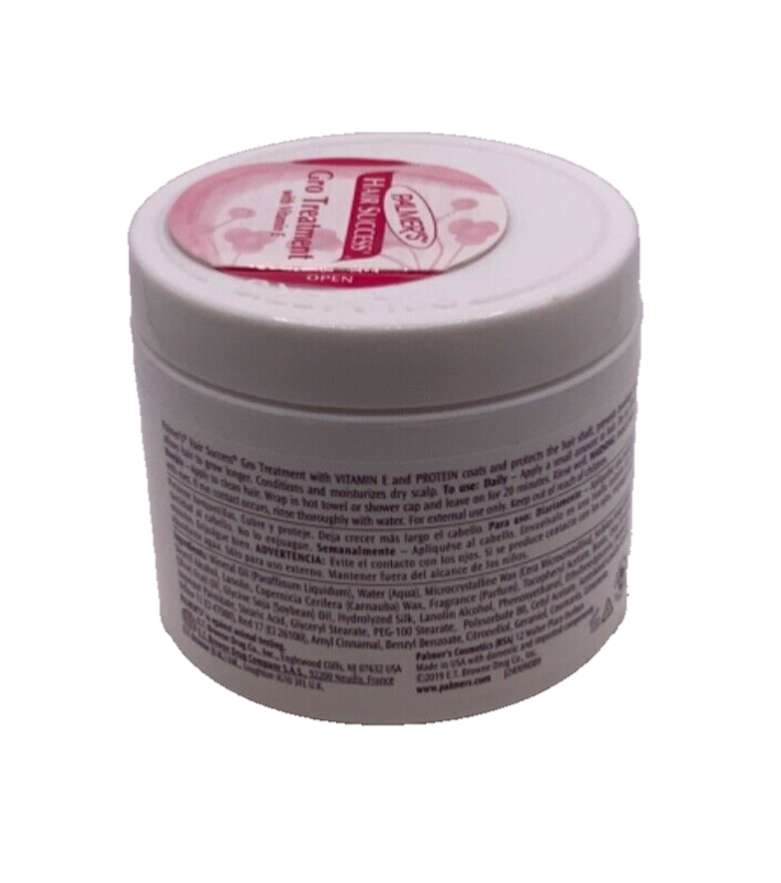 Palmers Hair Success Gro Treatment Jar with Vitamin E Prevents Dry Hair 3.5 oz